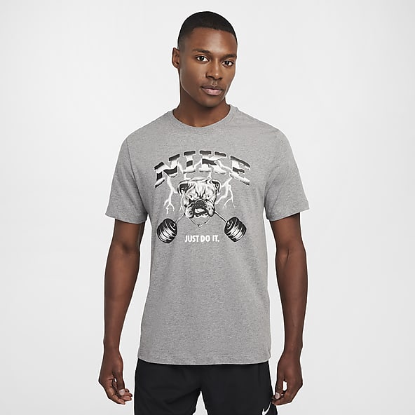 ★Nike★ Dry Fit Fitness T-Shirt M Tumbled Grey Flat Silver Amazon.com: Nike Men's Dri Legend Fitness T-Shirt, Tumbled
